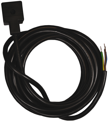 Castel Stecker passend für Magnetventile 6-15 mm inklusive 3 m Anschlusskabel-vhMVS-Castel Castel Stecker passend für Magnetventile 6-15 mm inklusive 3 m Anschlusskabel-vhMVS-Castel Magnetventil-Castel
