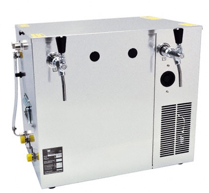 Nasskühlgerät 2-leitig, 100 Liter/h Kombikühlgerät, Begleit- und Durchlaufkühlung in einem Gerät mit-B420M-IBS GmbH Nasskühlgerät 2-leitig, 100 Liter/h Kombikühlgerät, Begleit- und Durchlaufkühlung in einem Gerät mit-B420M-Bierkühler, Zapfanlage, Schankanlage, Bierhahn, Bierzapfanlage-IBS GmbH