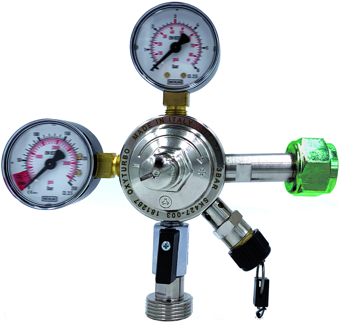 Stickstoff (N2)- Druckminderer-oxy13-deluxe-oxyturbo Stickstoff (N2)- Druckminderer-oxy13-deluxe-Stickstoff Druckminderer N2, Micro Matic Stickstoff Druckminderer-oxyturbo