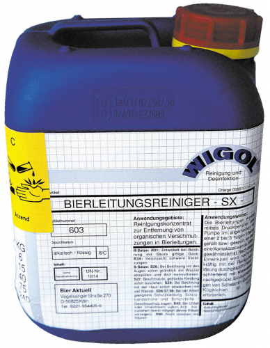 Wigol Bierleitungsreinigung und Desinfektionsmittel-aB425M-Wigol Wigol Bierleitungsreinigung und Desinfektionsmittel-aB425M-Wigol Bierleitungsreinigung und Desinfektionsmittel-Wigol