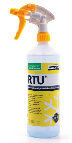 RTU Advanced Verdampferreiniger und Desinfektionsmittel-xhRTU1V-Advanced RTU Advanced Verdampferreiniger und Desinfektionsmittel-xhRTU1V-RTU Advanced Verdampferreiniger und Desinfektionsmittel-Advanced