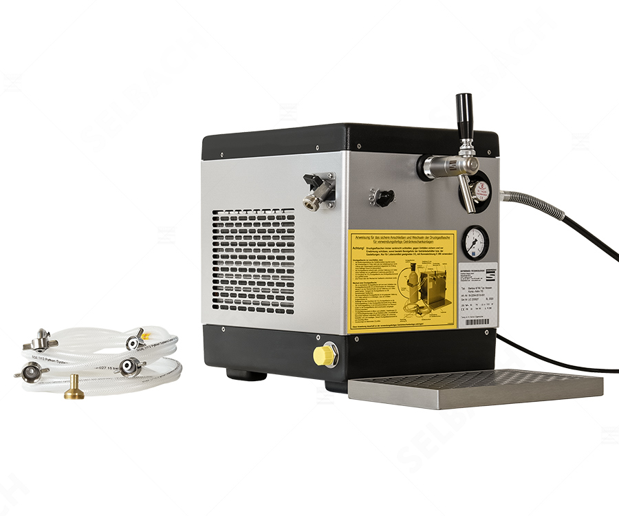 Dispensador de cerveja pronto a usar, 1 tubo, 64 litros/h Dispensador de cerveja pronto a usar, 1 tubo, 64 litros/h
