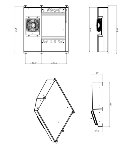 Thekenverdampfer DTV1 „Holland“-fDTV1-Holland Thekenverdampfer DTV1 „Holland“-fDTV1-Thekenverdampfer dTV1 Holland-Holland