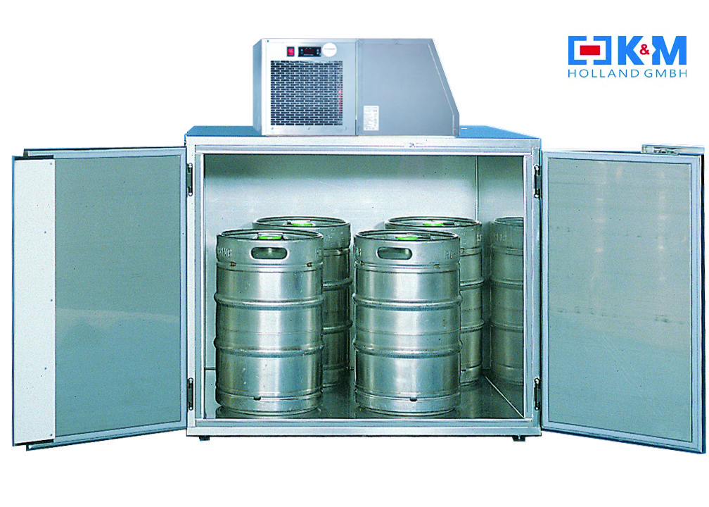 Fassvorkühler, Fasskühler, Fassbox für 4 KEG Fässer-FK4-VZhoM-Holland Fassvorkühler, Fasskühler, Fassbox für 4 KEG Fässer-FK4-VZhoM-Fassvorkühler, Fasskühler, Fassbox für 4 KEG Fässer-Holland