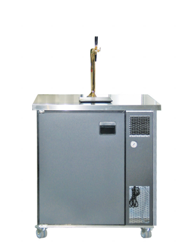 Bierbar BB900-BB900-Holland Bierbar BB900-BB900-Bierbar BB900
Komplett steckerfertige, mobile Ausschanktheke mit
35 L/h Zapfleistung gleich nach dem Anstich
eines UNGEKÜHLTEN Fasses!
Ausstattung:
Ausgestattet für 1 KEG Ø 425 mm im Anstich
Leistungsstarke Raum-Durchlauf-Küh
