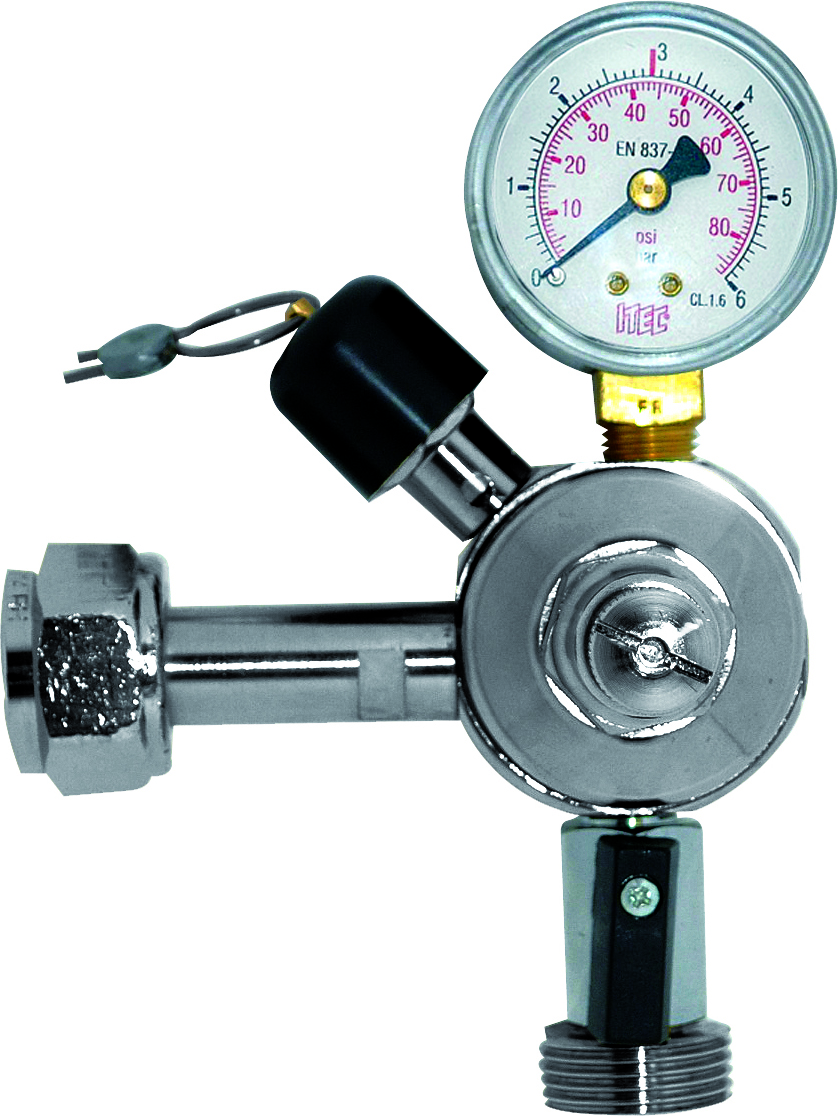 CO2 Druckminderer Bier 3 bar, 1-leitig-oxy3-oxyturbo CO2 Druckminderer Bier 3 bar, 1-leitig-oxy3-Co2 Druckminderer Bier 3 bar, Oxyturbo Co2 Druckminderer, Co2 Druckminderer Bier, Druckminderer Zapfanlage-oxyturbo