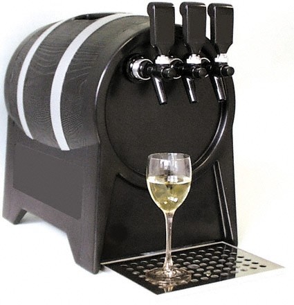 Refrigerador de vinho, refrigerador de fluxo de vinho, barril de vinho com 3 torneiras