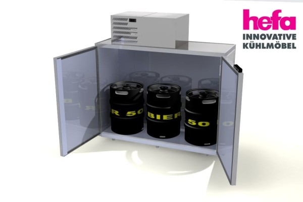 Pré-refrigerador de barris Refrigerador de barris Caixa de barris para 3 barris KEG