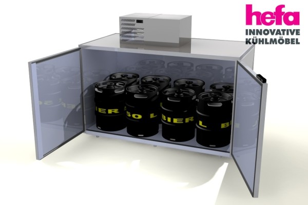 Pré-refrigerador de barris Refrigerador de barris Caixa de barris para 8 barris KEG